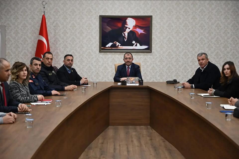 Afet Koordinasyon Toplantısı yapıldı