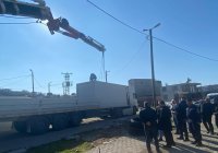 KONTEYNER EVLER GÖNDERİLDİ
